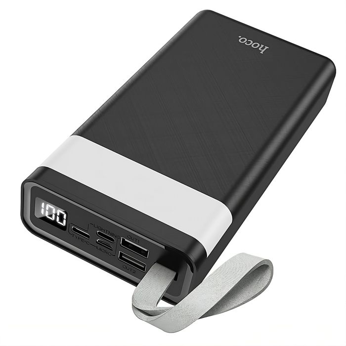Hoco J73 Powerful з ліхтарем 30000 mAh