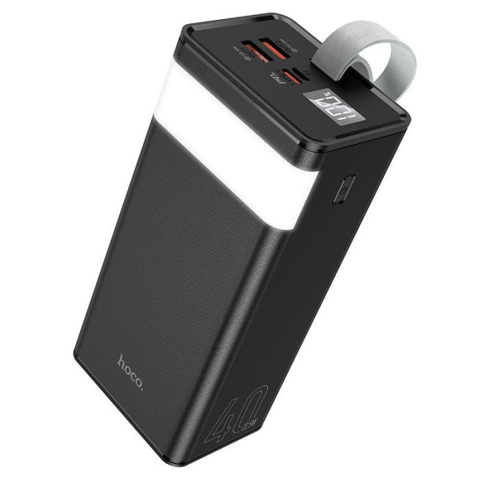 Hoco J86 Powermaster 22.5W з ліхтарем 40000 mAh