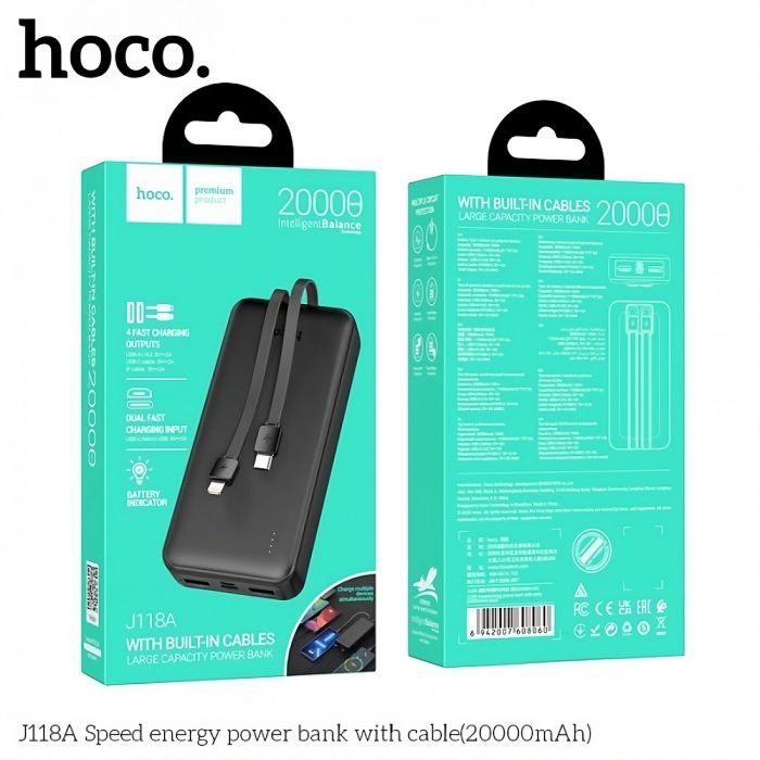 Hoco J118A Speed energy 20000 mAh