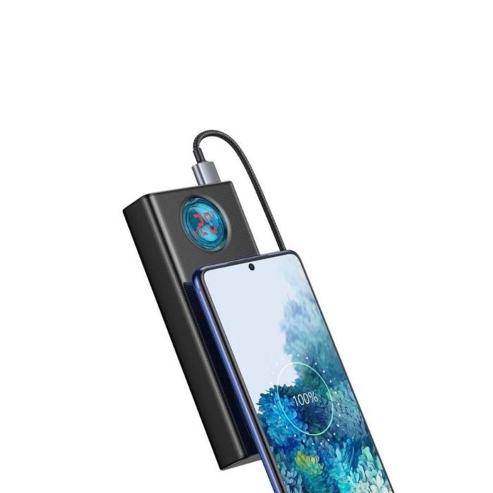 Baseus Amblight Digital Display Fast Charge 30000 mAh 65W Black (PPLG000101)