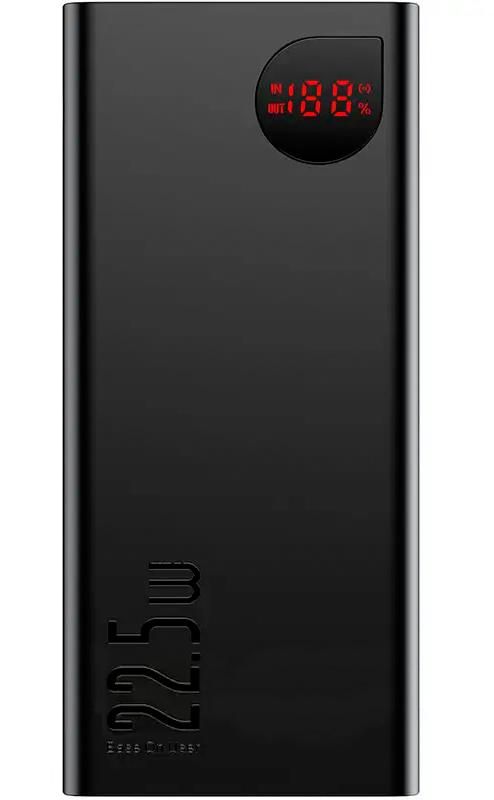 Повербанк Baseus 20000mAh 22.5W Adaman Metal QC, PD powerbank Зовнішній акумулятор, powerbank
