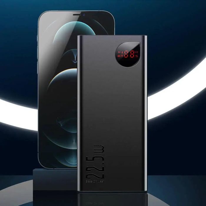 Baseus 20000 mAh 22.5W Adaman Metal QC, PD powerbank powerbank