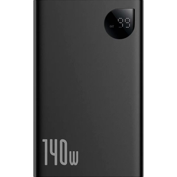 Зовнішній акумулятор Baseus Adaman Metal Digital Display 24000mAh 140W Black (P10021508113-00) [102124]