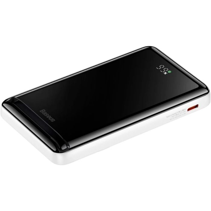 Baseus Magnetic Bracket Wireless 10000 mAh 20W White (PPCX000202) [102121]