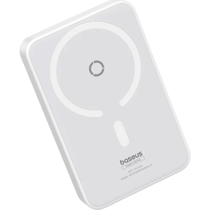 Baseus MagPro Magnetic Bracket Fast Charge 5000 mAh 20W White (P10064101223-00) [102132]