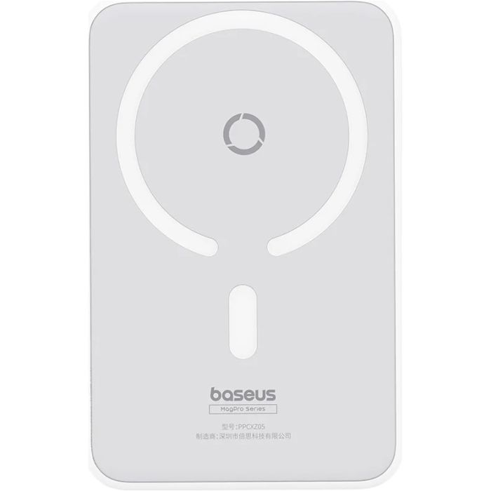 Baseus MagPro Magnetic Bracket Fast Charge 5000 mAh 20W White (P10064101223-00) [102132]