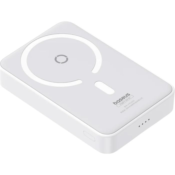 Baseus MagPro Magnetic Bracket Fast Charge 5000 mAh 20W White (P10064101223-00) [102132]