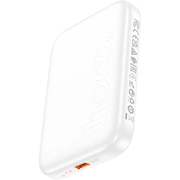 Зовнішній акумулятор Hoco J117 Esteem MagSafe 5000mAh White [101295]