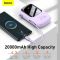 Baseus 20000 mAh з USB-C Cable Q Pow Display 22.5W Purple (PPQD-I05)  