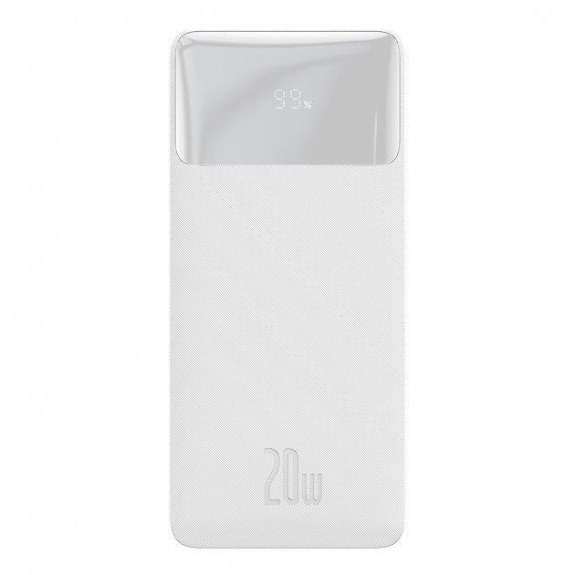 Baseus 30000 mAh Bipow Display 20W White (PPDML-N02)  