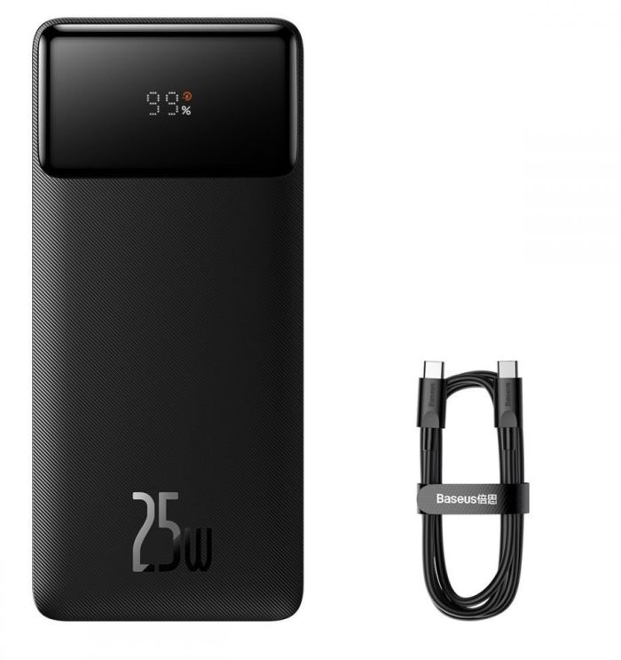 Baseus 20000 mAh Bipow Display 25W Black (PPBD020301)  