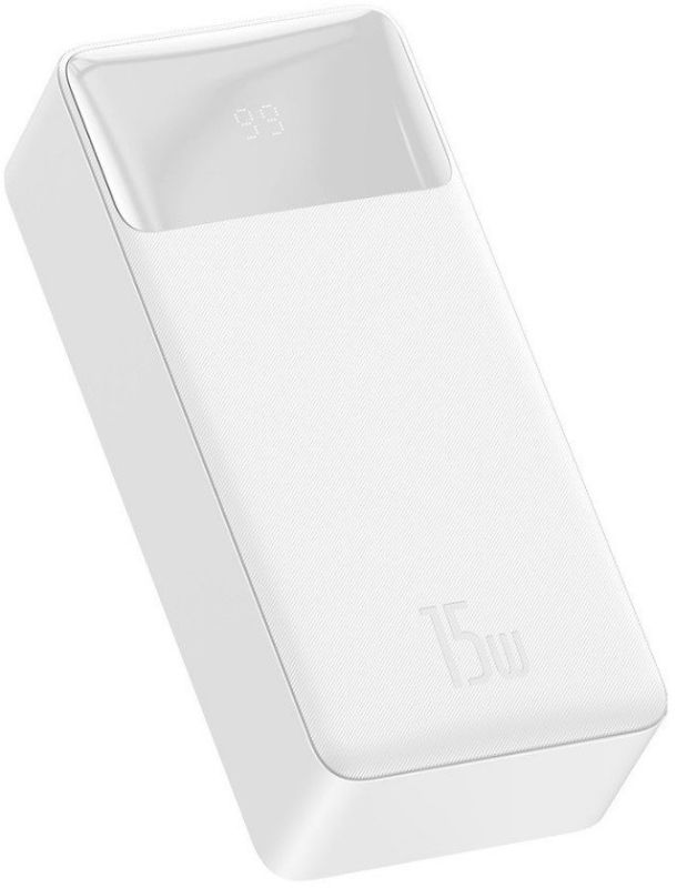Baseus 30000 mAh Bipow Display 15W White (PPDML-K02)  