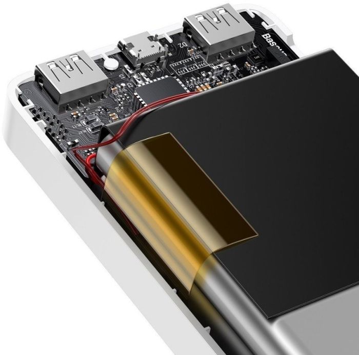 Baseus 30000 mAh Bipow Display 15W White (PPDML-K02)  