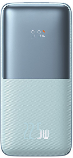 Зовнішній акумулятор Baseus Power Bank 20000mAh Bipow Pro Digital Display Pd 22.5W Blue (PPBD030003)  