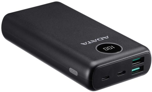 ADATA 20000 mAh 15W Pd Black (AP20000QCD-DGT-CBK)  