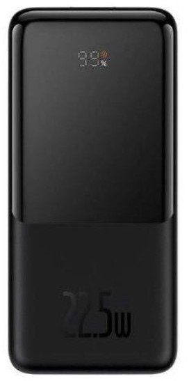 Baseus 10000 mAh Elf Digital Display Fast Charge 22.5W Black (PPJL010001)  