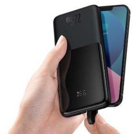 Baseus 10000 mAh Elf Digital Display Fast Charge 22.5W Black (PPJL010001)  