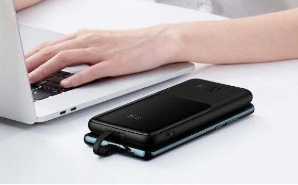 Baseus 10000 mAh Elf Digital Display Fast Charge 22.5W Black (PPJL010001)  