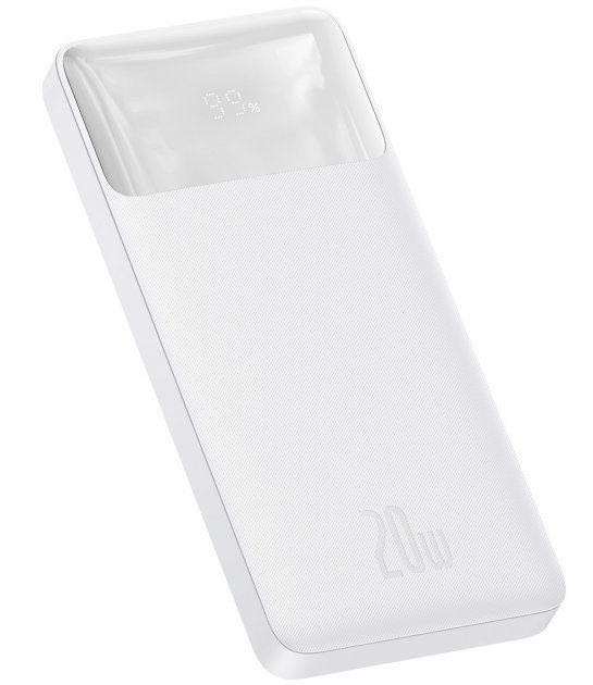 Baseus 10000 mAh Bipow Display 20W White (PPDML-L02)  