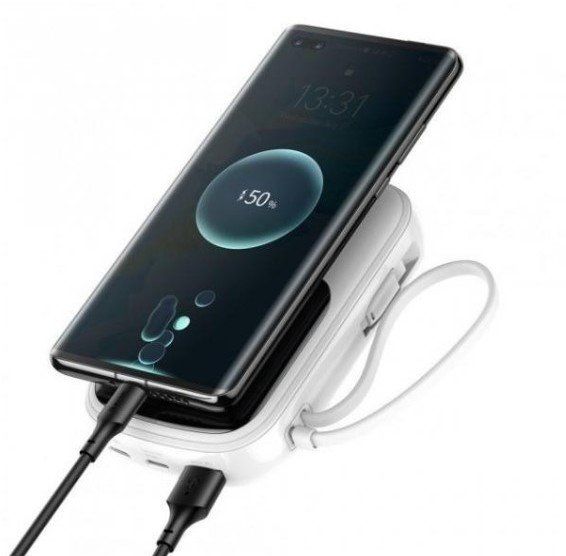 Baseus 20000 mAh Qpow Display Lightning Quick Charging White (PPQD-H02)  