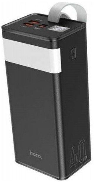 Зовнішній акумулятор HOCO Power Bank 40000mAh J86 Powermaster 22.5W Black  