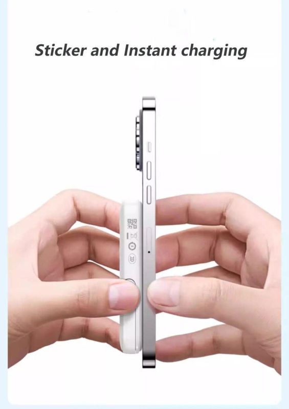 Magsafe Anker A1618 5000 mAh для iPhone для телефону Білий