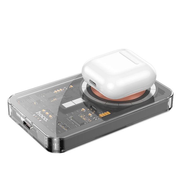 Hoco Q14 Ice Crystal magnetic 5000 mAh чорний