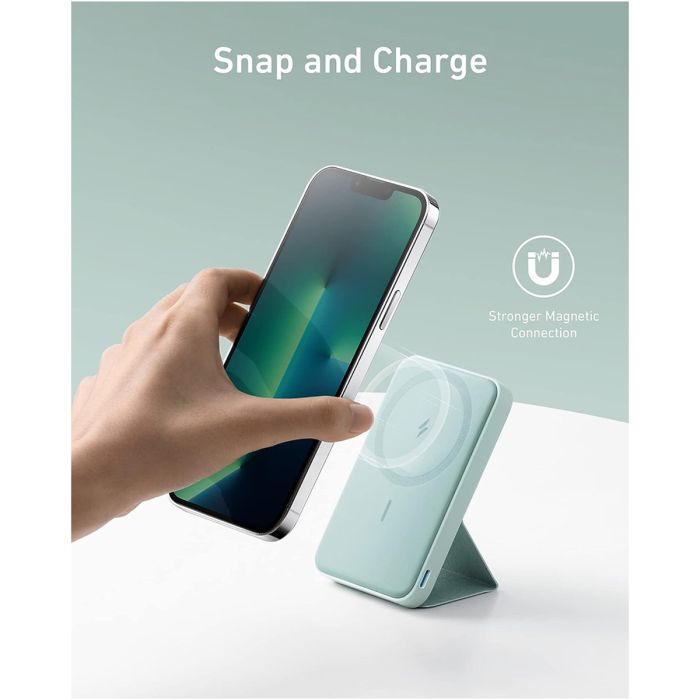 Anker 622 Magnetic Wireless Portable Charger 5000mAh Buds Green (A1614)