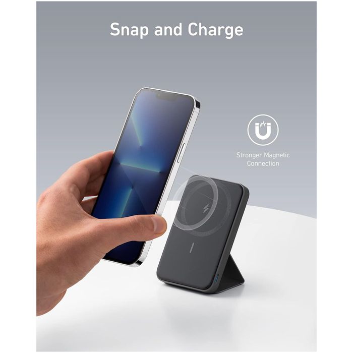 Anker 622 Magnetic Wireless Portable Charger 5000 mAh Black (A1614)