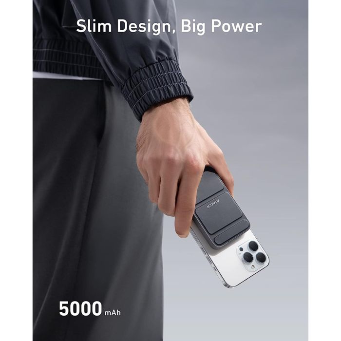 Anker 622 Magnetic Wireless Portable Charger 5000 mAh Black (A1614)