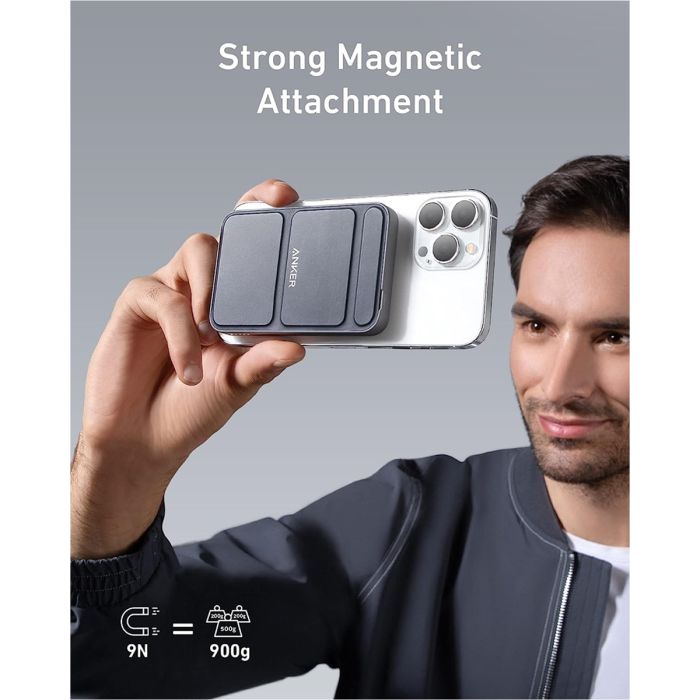 Anker 622 Magnetic Wireless Portable Charger 5000 mAh Black (A1614)