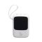 Baseus PPQD-B Q Pow With IP 3A 15W LED дисплей,10000 mAh 2USB/Type-C to Lightning 3A White