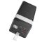 Hoco Powermaster fully compatible 50000 mAh J86A | 2USB/1Type-C, PD/QC, 5A/22.5W| Black із ліхтариком і швидкою зарядкою