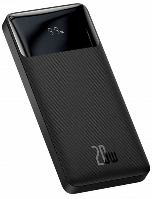 Baseus Bipow Digital Display Fast Charge Overseas Edition 10000 mAh 20W Black (PPBD050301)