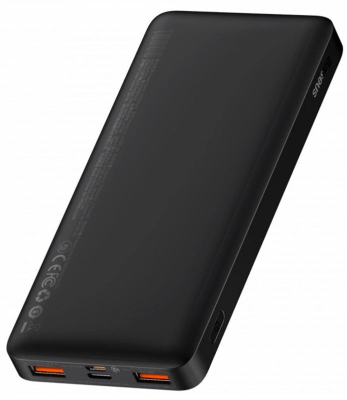 Baseus Bipow Digital Display Fast Charge Overseas Edition 10000 mAh 20W Black (PPBD050301)