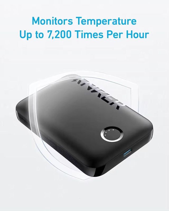 Anker MagGo 321 Magnetic Magsafe Powerbank 5000 mAh Чорний