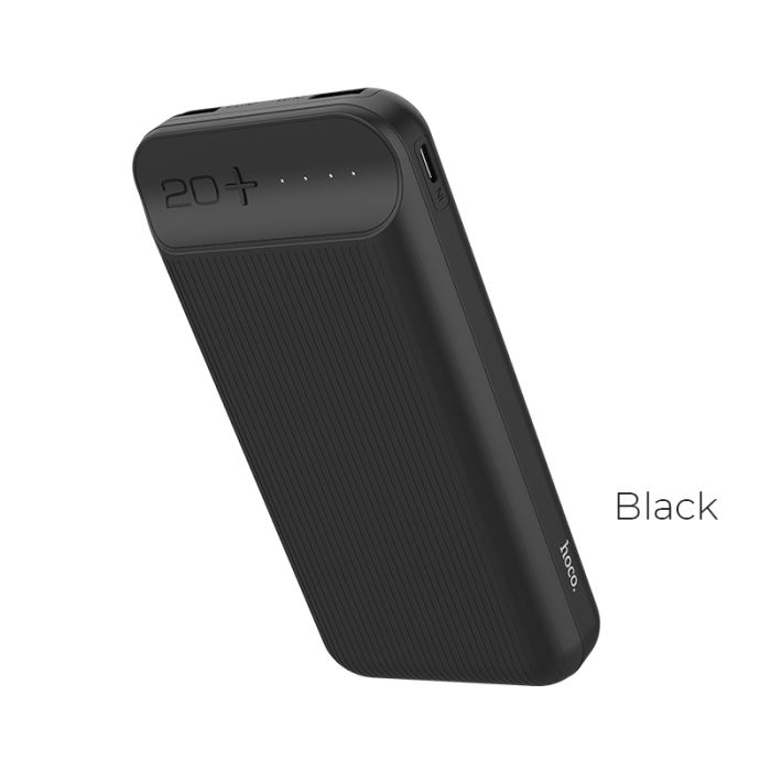 Hoco New Joy J52A 20000 mAh 2USB, 2A чорна