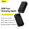 Baseus Bipow Digital Display 30000 mAh 2USB/1Type-C, PD/QC, 20W, 3A (PPDML-N02) чорна