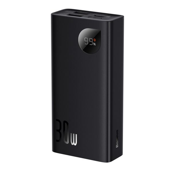 Павербанк Baseus Adaman 2 Digital Display Fast Charge Power Bank 10000mAh 30W Black Overseas Edition
