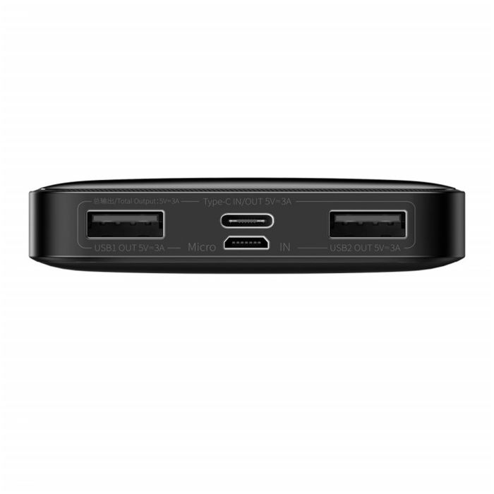 Baseus Bipow Digital Display 10000 mAh 15W Black Overseas Edition