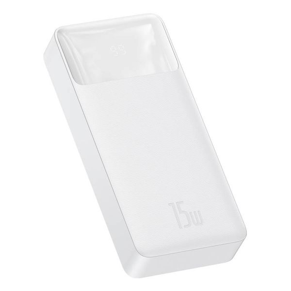 Павербанк Baseus Bipow Digital Display Power Bank 20000mAh 15W White Overseas Edition