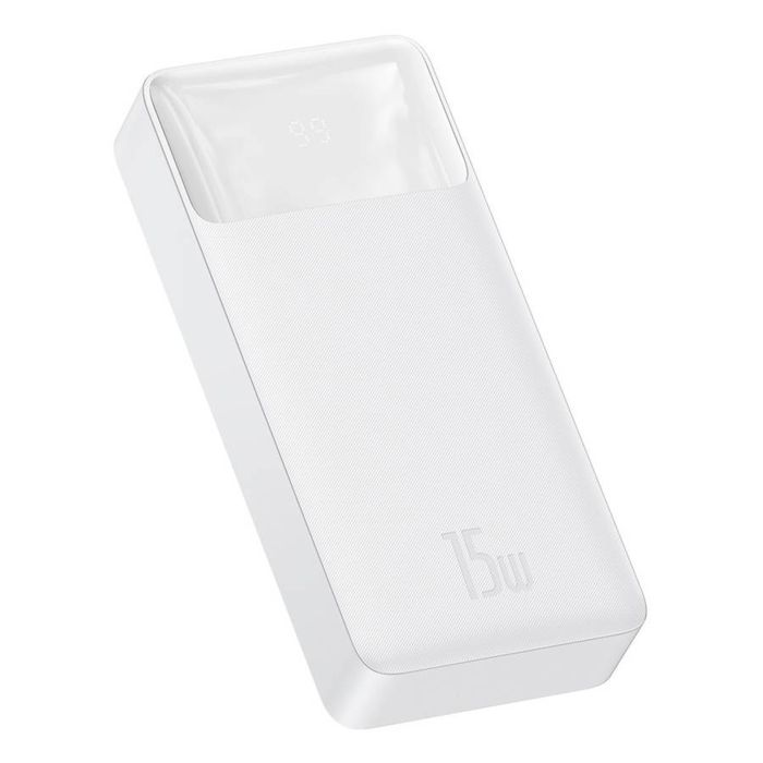 Baseus Bipow Digital Display 20000 mAh 15W White Overseas Edition