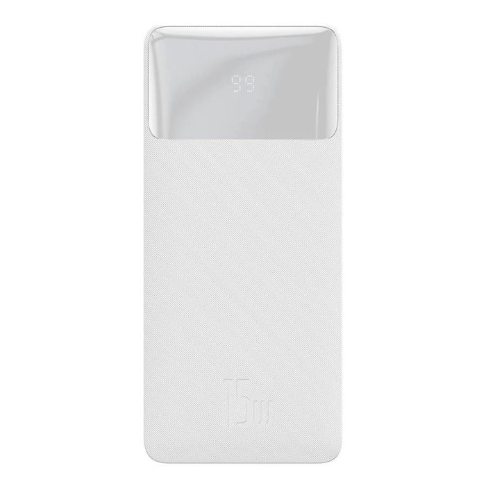 Baseus Bipow Digital Display 20000 mAh 15W White Overseas Edition