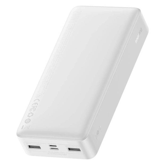 Baseus Bipow Digital Display 20000 mAh 15W White Overseas Edition