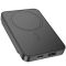 Hoco DB41 River magnetic Wireless charging 15W 10000 mAh PD20W для пристроїв LED дисплей Чорний