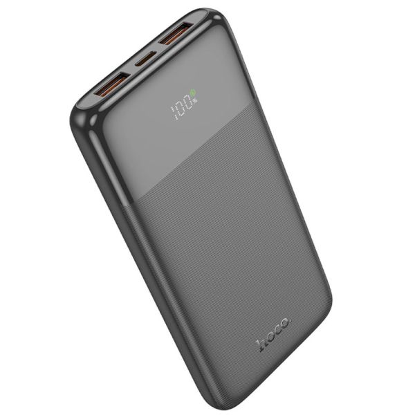 Портативний зарядний пристрій Power Bank Hoco J121 Fast 22.5W+PD20W 10000 mAh Black - 00000067626_1