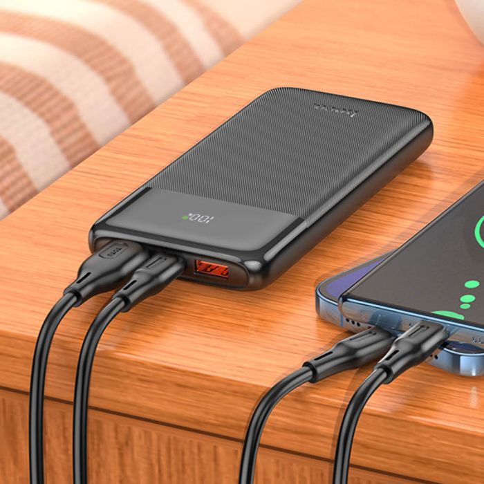 Hoco J121 Fast 22.5W+PD20W 10000 mAh Black - 00000067626_1