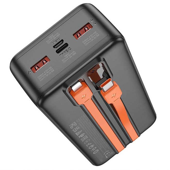 Hoco J119B Sharp charge 22.5W+PD20W 30 000 mAh Black - 00000067630_1