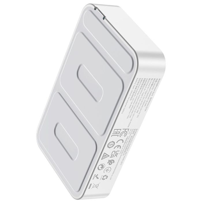 Hoco Q10A Transparent PD20W з Бездротовий 10 000 mAh White - 00000067628_1