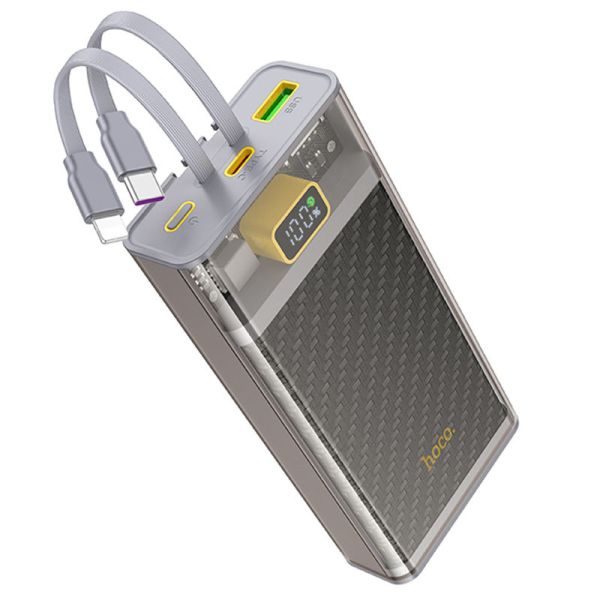 Hoco J104A Discovery Edition 22.5W with cable 20000 mAh Gray - 00000067635_1